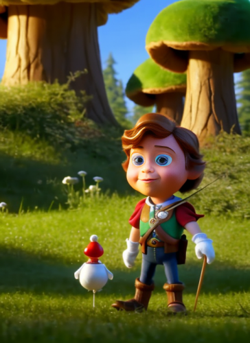 00711-4004562049-beatiful-pixar-robin-hood-martinrudat-adorable-eyes-large-expressive-eyes-in-a-forrest-toadstool-mushrooms-castle-sunset-8